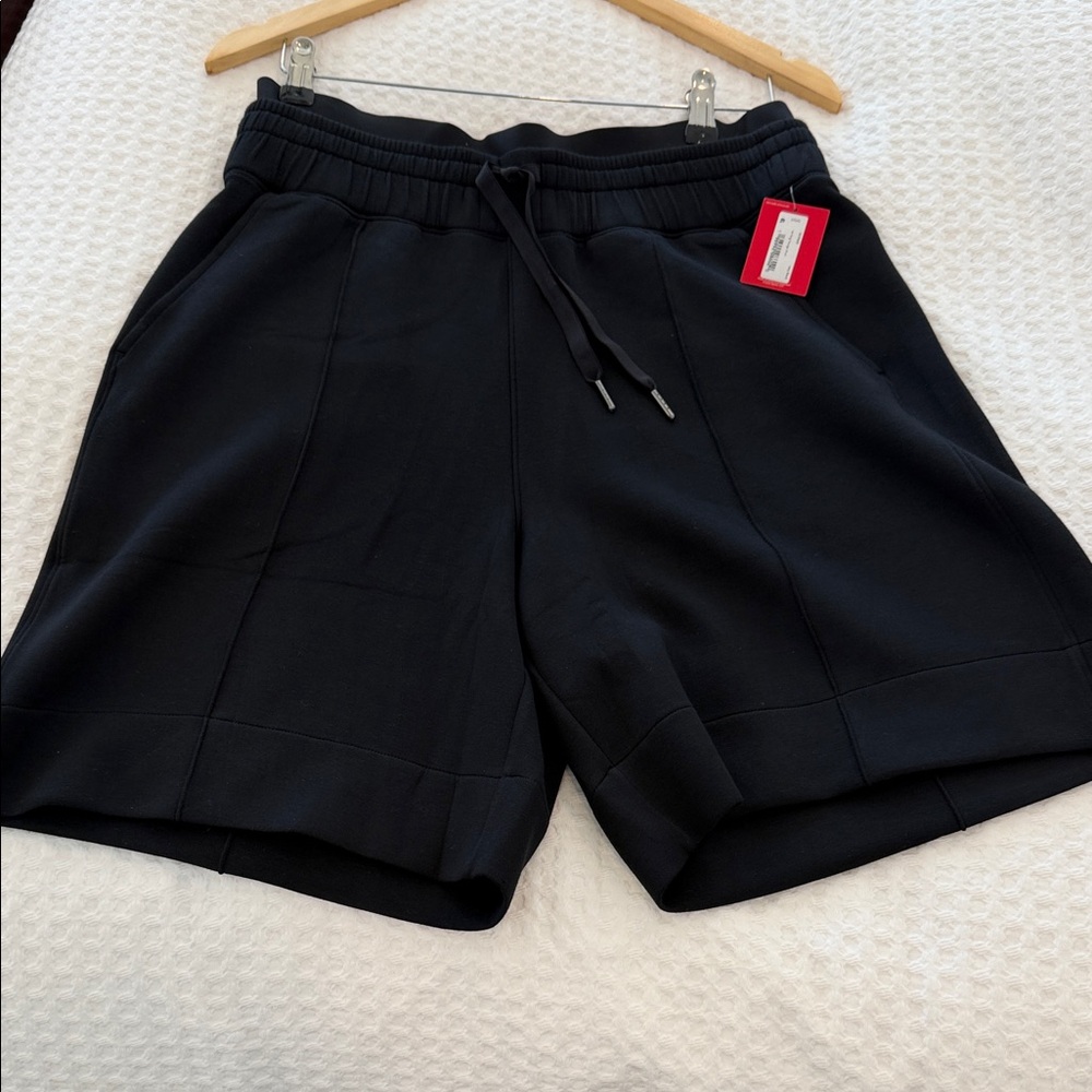 SPANX Black Pull-On Athletic Shorts